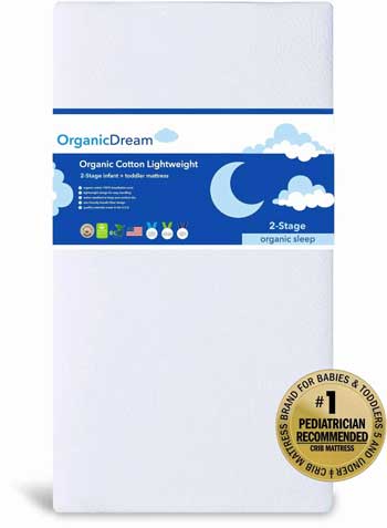 Organic Dream affordable organic crib mattress