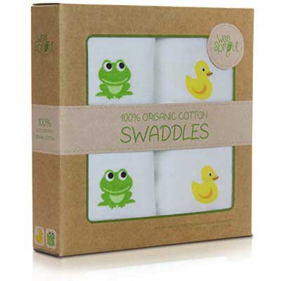 swaddle blankets GOTS organic