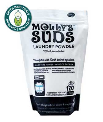 Mooly's Suds non-toxic laundry powder