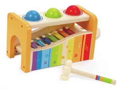 Hape Pound Tap Bench Wooden Toy