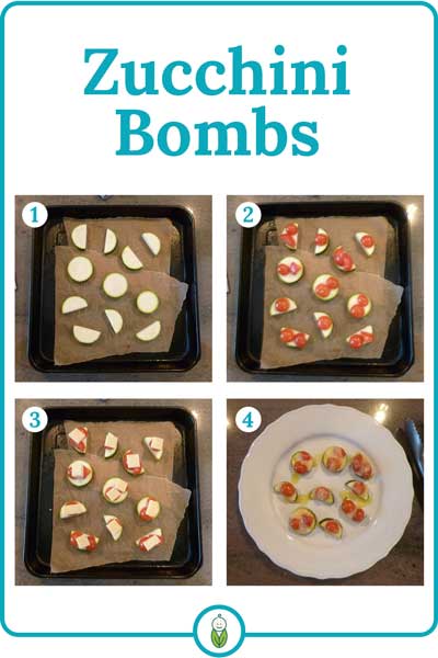 Healthy Pregnancy Snacks zucchini bombs