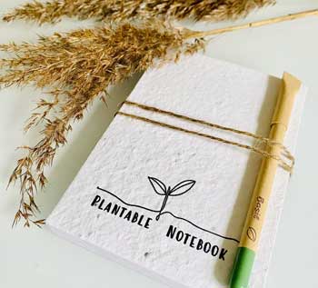 plantable notebook sustainable mothers day gifts