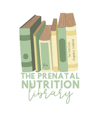 the prenatal nutrition library logo