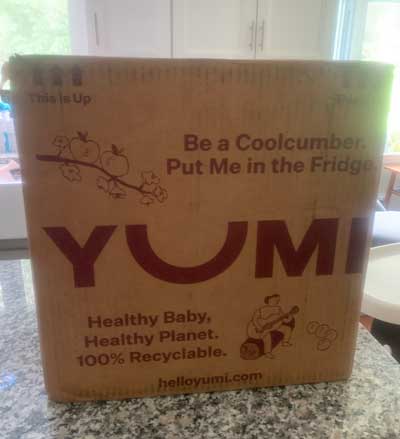 yumi box delivered