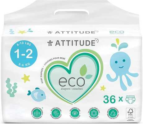 Attitude eco non-toxic diapers