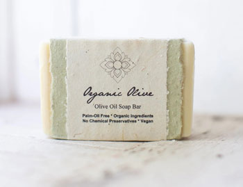 organic olive oil safe sensitive non-toxic soap bar
