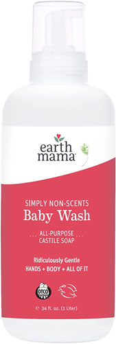 Earth Mams Organic Baby Wash made in USA