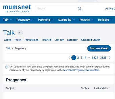 mumsnet pregnancy forum