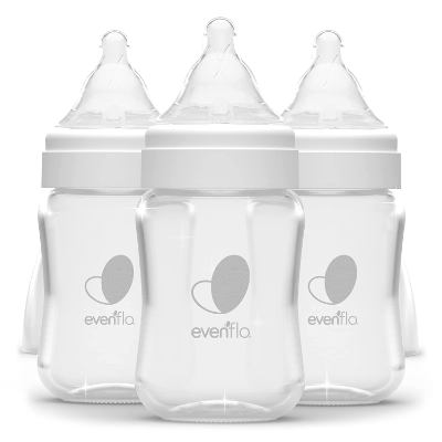 best glass baby bottles wide mouth evenflo