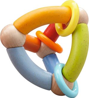 HABA natural ring baby toy