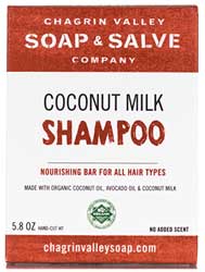 Chagrin Valley organic shampoo bar